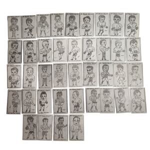 1992 Priddy Antiques 80 Famous Boxers Lot of 80(Read) Vintage Cards VG Pre-owned